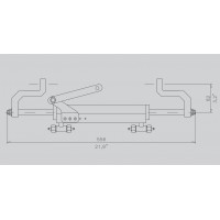 Vérin de Direction Hydraulique Hors Bord Jusqu&#039;à 150CV