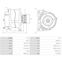 Lichtmaschine Nissan INTERSTAR 2.5-1